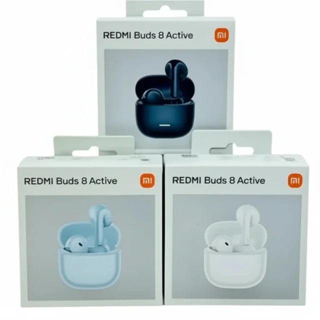 هدفون بلوتوثی شیائومی مدل Redmi Buds 8 Active، نویزکنسلینگ ENC، اتصال همزمان به 2 دستگاه 103104371