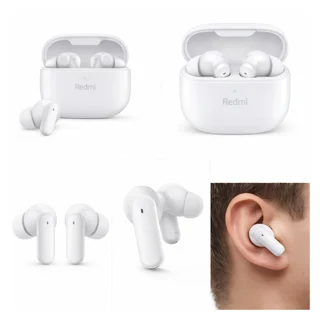 هدفون بلوتوثی شیائومی مدل Redmi Buds 8 Active، نویزکنسلینگ ENC، اتصال هم‌زمان به 2 دستگاه  103104370