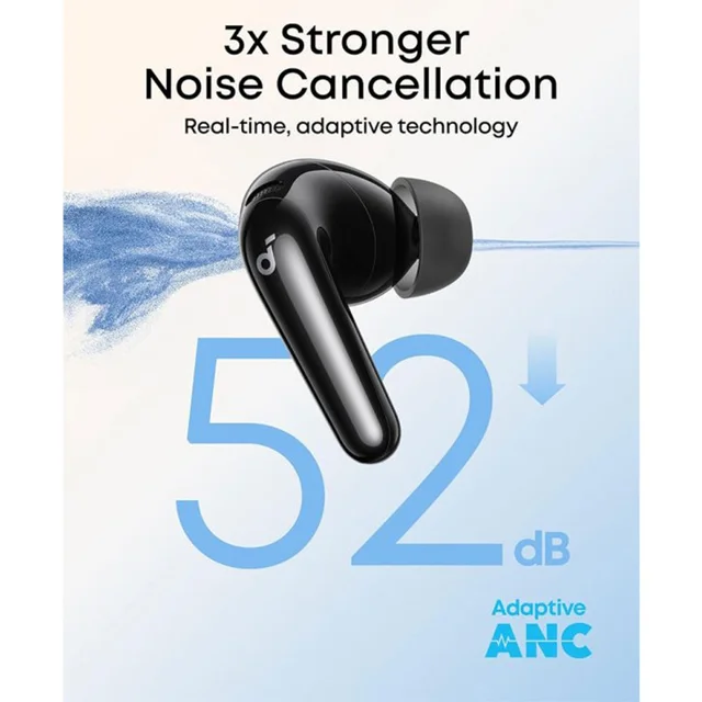 هدفون بلوتوثی انکر مدل R60i NC با نویز کنسلینگ فعال Adaptive ANC، درایور 11 میلی‌متری، پشت 103104767