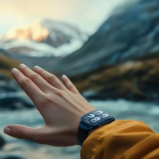 ساعت هوشمند گلوریمی مدل Flex دارای قابلیت های صفحه نمایش رنگی و لمسی، کنترل سطح اکسیژن، من 103115960