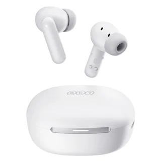هدفون بلوتوثی توگوشی کیو سی وای مدل MeloBuds N30 با نویز کنسلینگ فعال و حالت Transparency، 103115354