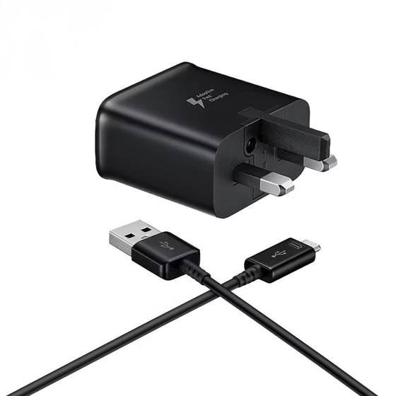 شارژ اصلی سامسونگ samsung Note 5 اورجینال همراه گارانتی همراه کابل میکرو