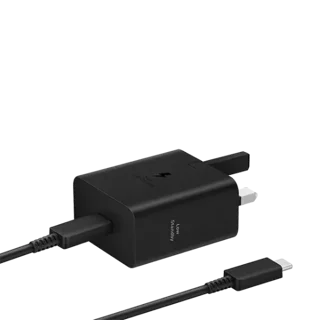 شارژر سامسونگ مدل EP-T4511 توان 45 وات سه پین همراه کابل 1.8 متری اصل