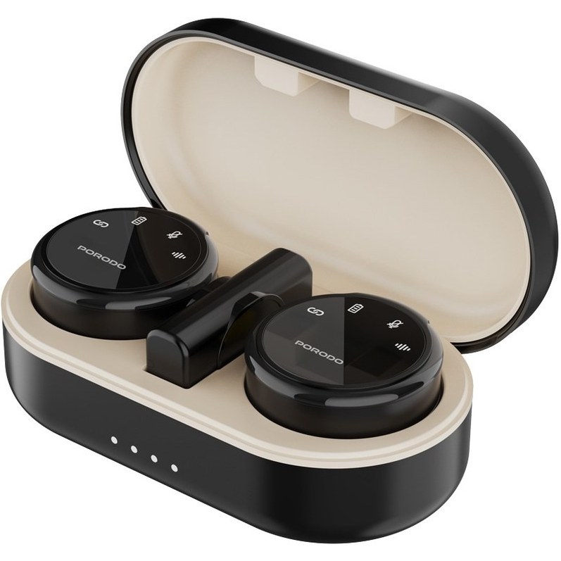 میکروفون یقه ای بی سیم پرودو مدل PD-WMDMIC-BK با دو فرستنده