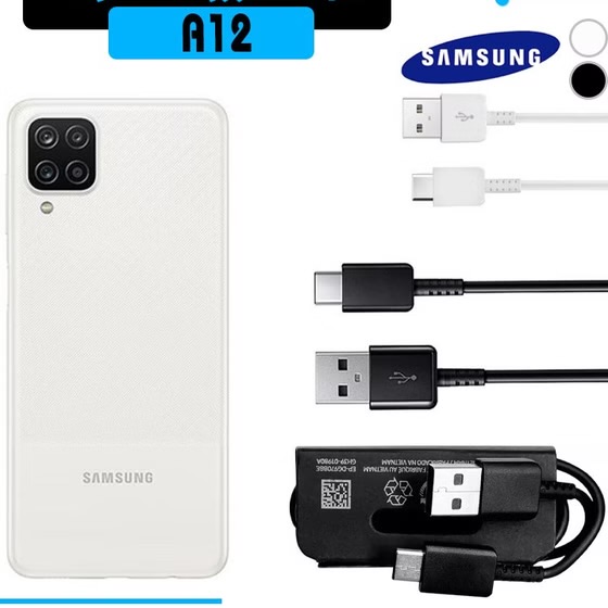 کابل شارژ اصلی سامسونگ samsung A12 ویتنام همراه گارانتی