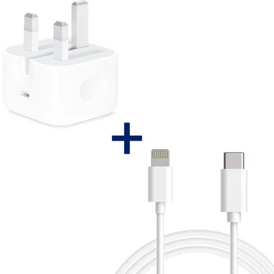 شارژر اپل ایفون ۲۰ وات مدل iPhone 12 Pro Max با کابل BA امارات
