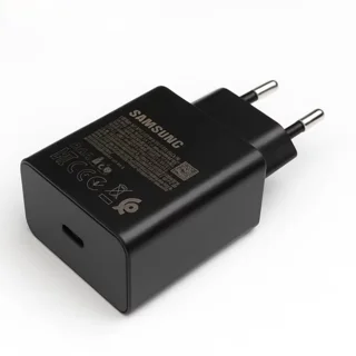شارژر 2 پین سامسونگ مدل A5 توان ۴۵ وات با پورت USB Type-C