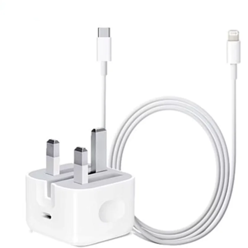 آدابتور و شارژر ایفون ۱۴ پرومکس اورجینال iphone 14 pro max با گارانتی تعویض