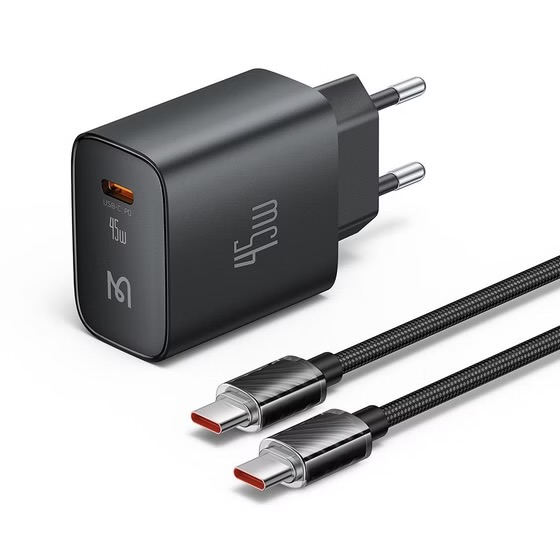 شارژر 45 واتی دیواری مک دودو مدل CH-5080 سوپر فست همراه کابل نسخه گلوبال اصلی ۱۰۰٪