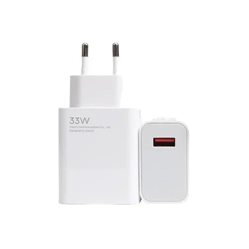 شارژر اصلی شیائومی Poco X3 Pro ظرفیت ۳۳ وات دو پین با گارانتی