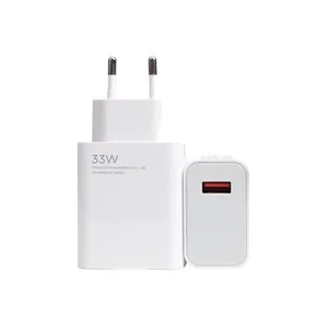 شارژر اصلی شیائومی Poco X3 Pro ظرفیت ۳۳ وات دو پین با گارانتی