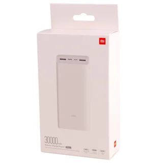 پاور بانک ۳۰ هزار شیائومی مدل PB3018ZM ظرفیت 30000 میلی آمپر ساعت شرکتی درجه ۱