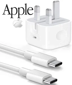 شارژر اپل آیفون ۱۶ پلاس ۲۰ وات با USB Type C