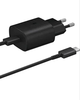 شارژر اصلی گلکسی اس 24 اولترا سامسونگ Galaxy S24 Ultra همراه با کابل و گارانتی