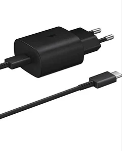 شارژر اصلی گلکسی اس 24 اولترا سامسونگ Galaxy S24 Ultra همراه با کابل و گارانتی