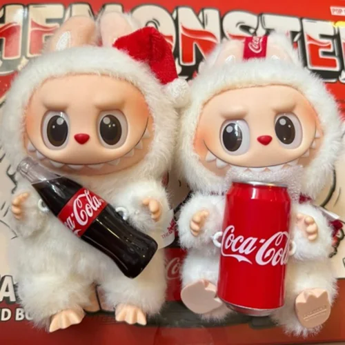 عروسک لبوبو کالکشن کوکاکولا coca cola نسخه اورجینال مستر