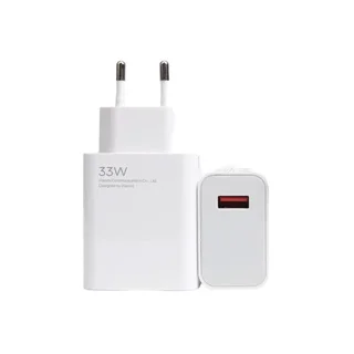 شارژر شیائومی 33 وات دو پین اصلی سر کارتونی بدون کابل توربو شارژ و ثانیه شمار
