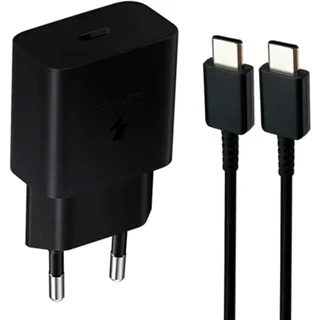 شارژر اصلی سامسونگ 15 وات samsung دو پین با کابل اصل ویتنام ۱۰۰٪